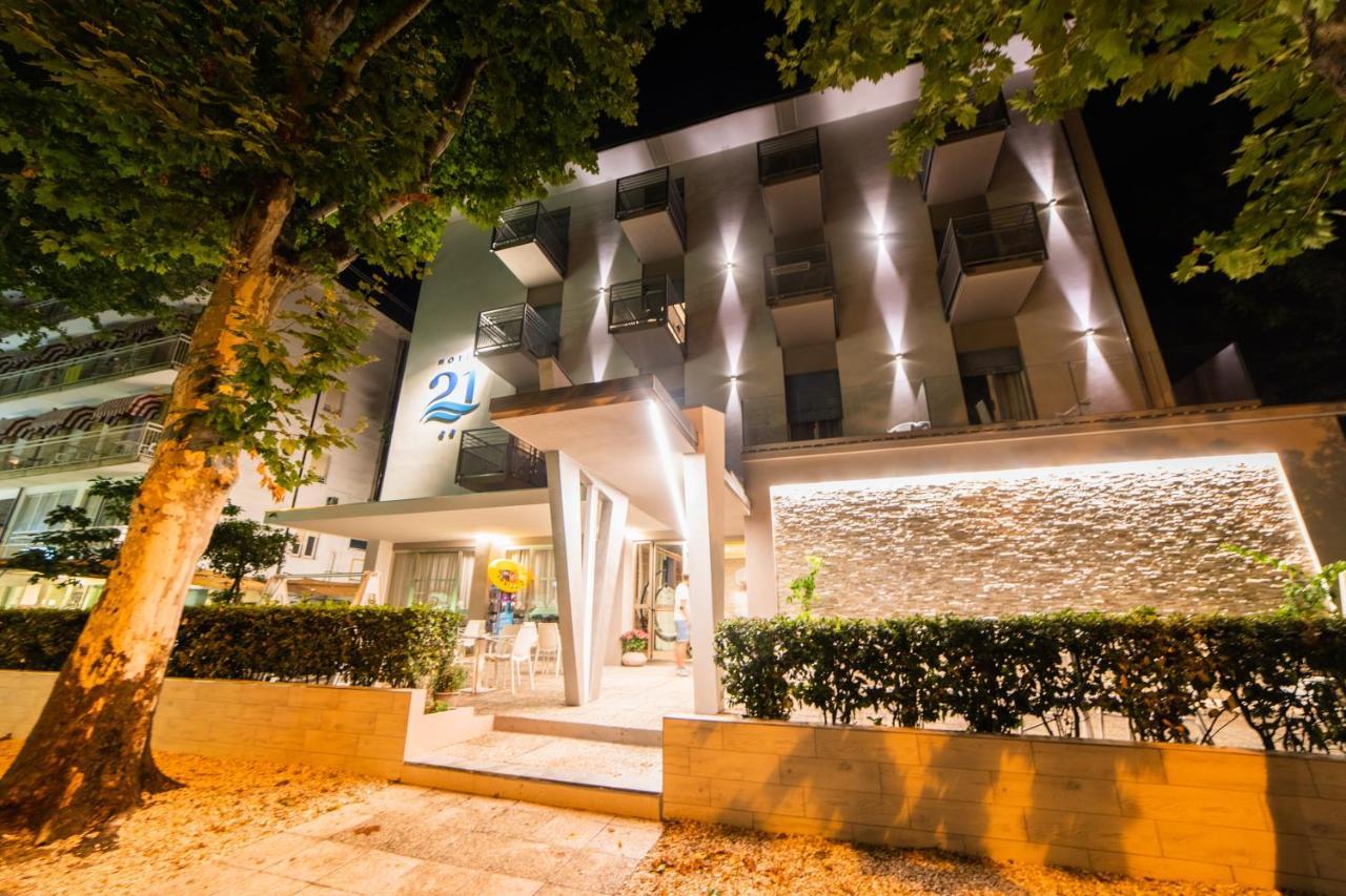 Hotel 21 Riccione Dış mekan fotoğraf